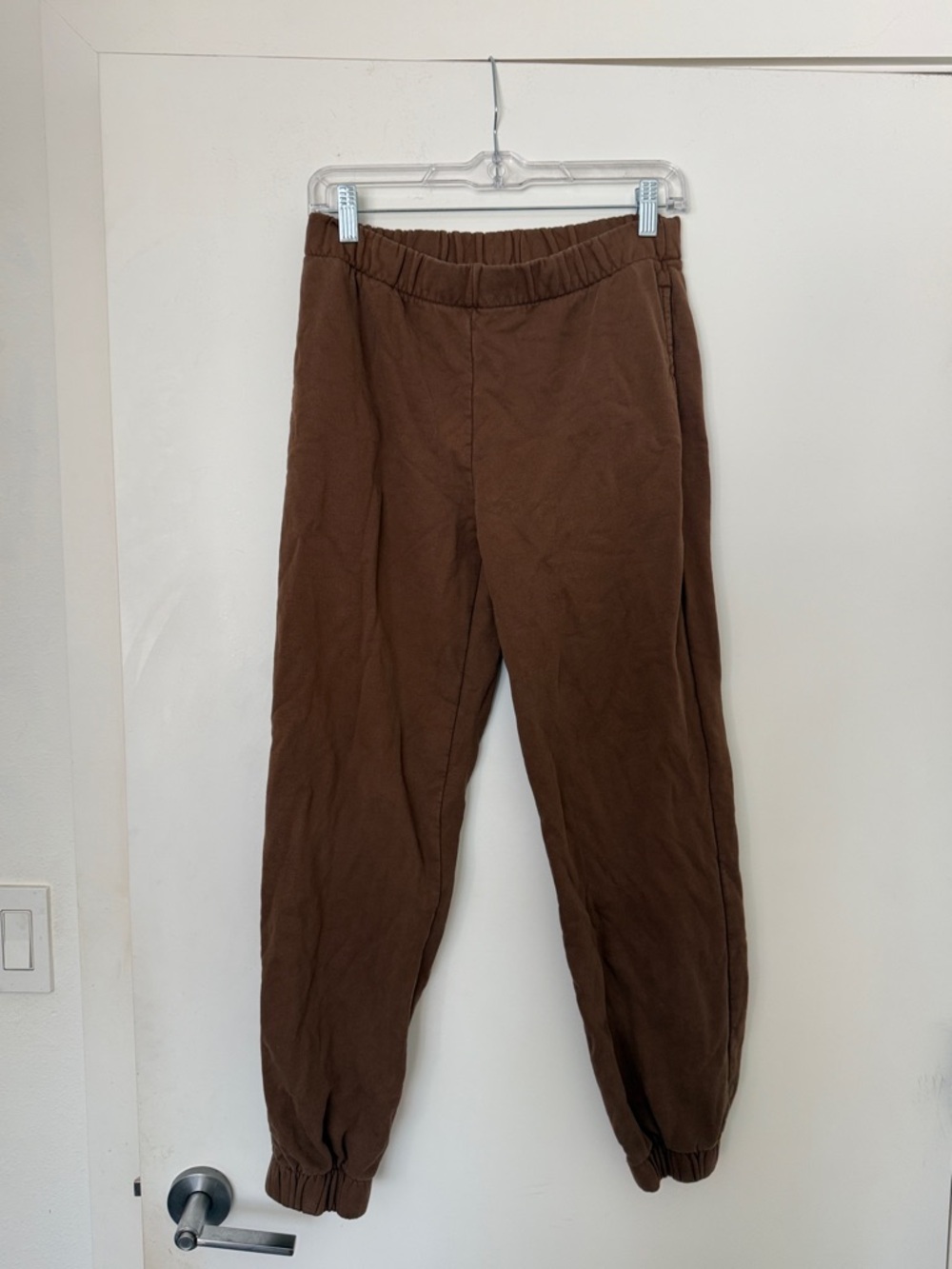 John Galt / brandy melville Brown women’s sweatpants
